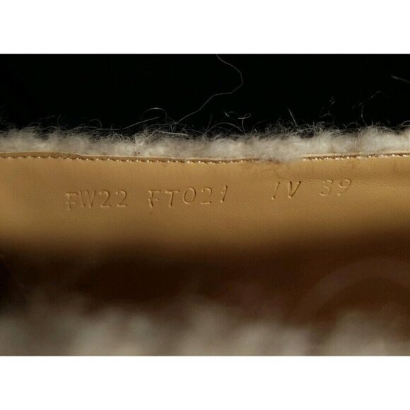 KIMHEKIM Boucle Ballerina Flats Size 39 US 9 Ivory - Picture 10 of 13